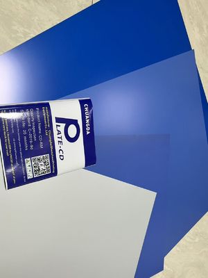Yumuşak baskı 20-25 °C geliştirme sıcaklığı ve 1350mm maksimum bobin genişliği ile tek katmanlı pozitif CTCP plaka