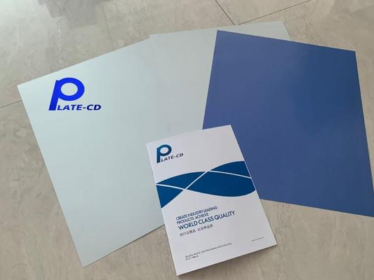 22-25 s Üretim Süresi ve 100.000-200.000 Baskı Ömrü ile Herhangi Bir Termal Baskı Makinesi İçin İşlemsiz CTP Baskı Kalıbı