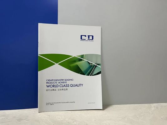 Süreçsiz CTP Baskı Plağı Yüksek Kaliteli Ticari Baskı için 0.15mm/0.30mm Kalınlığı 100.000 baskı ile Sürüş Uzunluğu