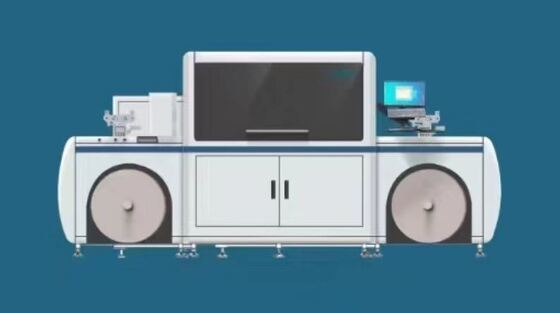 Maksimum baskı hızı 600/1200dpi, 100m/dakika, Su Bazlı Pigment Mürekkep kullanan ve Gelişmiş Baskı için Görsel İşletim Arayüzüne sahip Dijital Baskı Makinesi