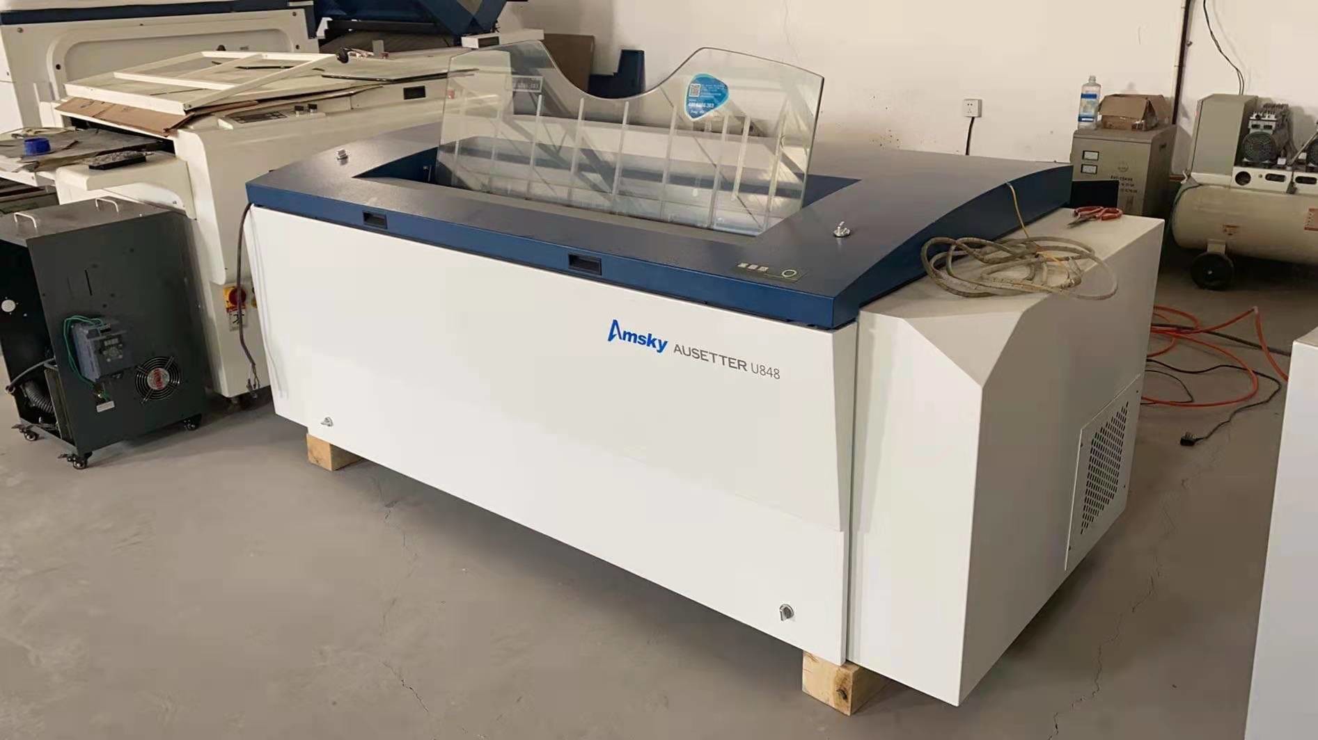 24 levha/H UV CTP makinesi, CTCP plaka yapım makinesi