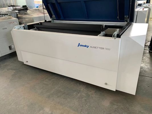 Ev sahibi ağırlığı 1000KG Termal baskı makinesi İhtiyaçlar için saatte 28 sayfa yüksek üretim hızı