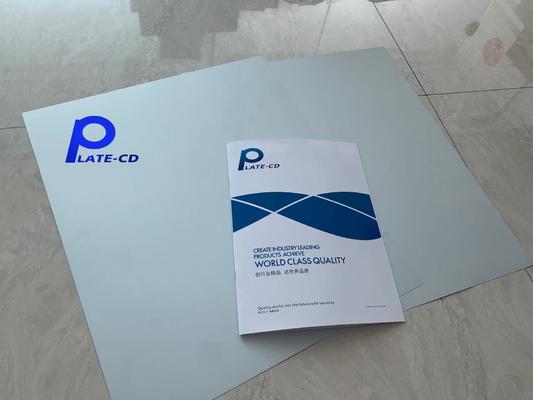 Geliştiricisiz İşlemsiz Baskı Kalıpları CTP Kalıp 0.15mm / 0.30mm Kalınlık 1350 MM Maksimum Rulo Genişliği